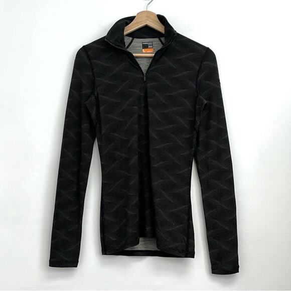 Icebreaker Oasis Merino Wool 200 Half Zip Thermal Base Layer Hiking - Small - Picture 12 of 12